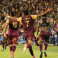 Tabla de posiciones grupo B liga betplay: Tolima Santa Fe Bucaramanga Fortaleza