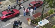 Dos accidentes en moto este domingo en Manizales 
