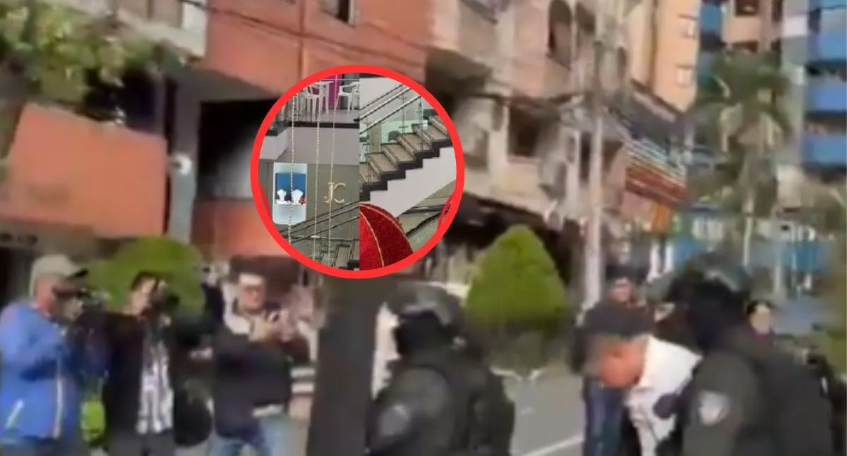 Identifican a ladrones que querían robar joyería y mataron a policía en centro comercial de Bucaramanga. Hubo seis que lograron escapar.