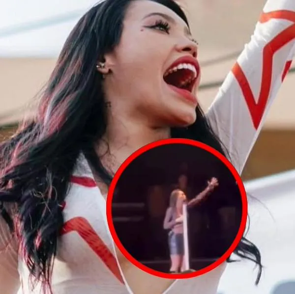 Ana del Castillo la emprendió contra sonidista en pleno concierto 