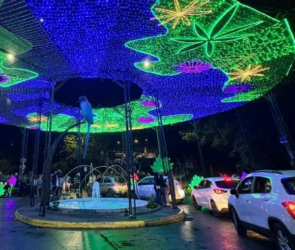 Manizales se llena de color: encienden el alumbrado navideño y exaltan lo mejor del Área Metropolitana