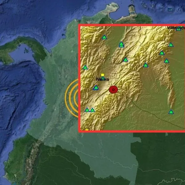 Temblor en Colombia de magnitud 3.5 en San Vicente del Caguán hoy 2/12/2025