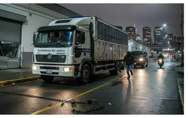 Balacera en Bogotá hoy por robo de camión en Kennedy: ladrones fueron atrapados