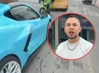 Video de dueño del Corvette grosero y borracho en Bogotá: que estaban haciendo