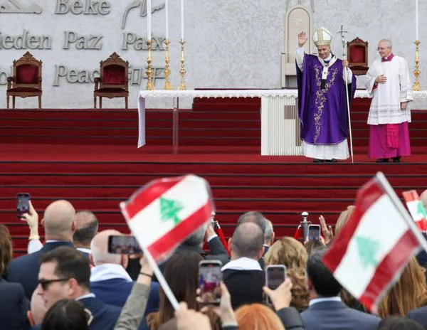 "Líbano, levántate": culmina la visita de Leon XIV al país mas católico de Medio Oriente