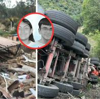 Tragedia para familia en Boyacá: tractomula sin frenos tumbó casa, mató a 2 niños y hay 6 heridos. Los menores tenían solamente 11 y 13 años. 