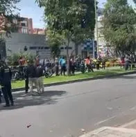 Video luego del presunto robo que dejó un muerto en el norte de Bogotá