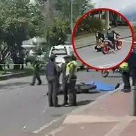 Videos de ladrones en Bogotá: asesinaron a un joven, enfrentaron policía