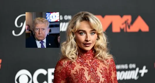 Sabrina Carpenter dejó duro mensaje a Donald Trump por uso de su canción