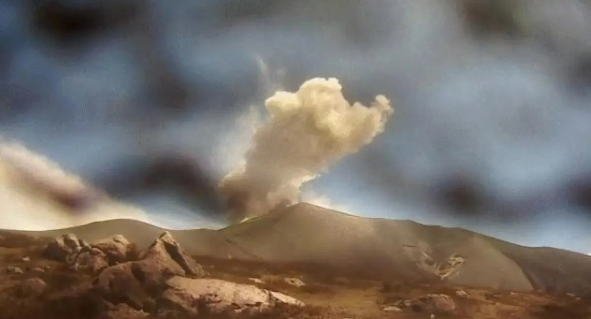 Alerta volcán Puracé: emisión de ceniza piden calma por actividad