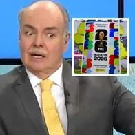 Cómo es el nuevo álbum de Panini de Mundial de 2026 y fuerte pulla de Iván Mejía