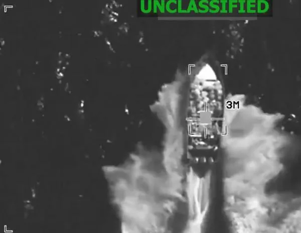 Cuatro muertos en nuevo ataque estadounidense contra supuesta narcolancha en el Pacífico