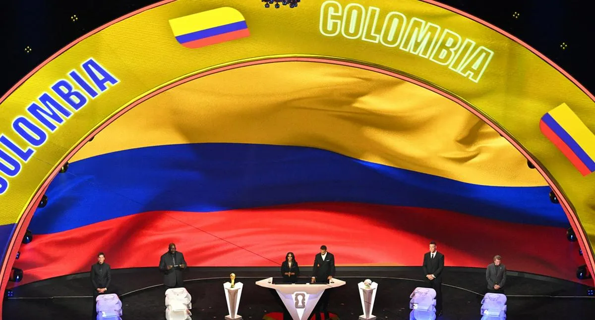 Colombia en sorteo de la Fifa