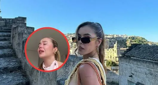 Juliana Velásquez apareció llorando en video y expuso dura situación