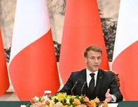 Emmanuel Macron amenaza a China con aranceles en los "próximos meses"
