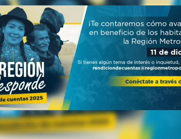 Región Metropolitana rinde cuentas a la ciudadanía este 11 de diciembre 