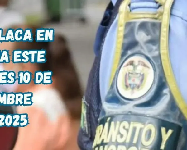 Pico y placa en Armenia (Quindío) este miércoles, 10 de diciembre del 2025