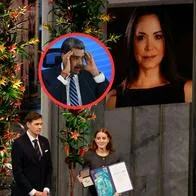 "Señor Maduro, retírese": dura exigencia del comité del Nobel de Paz al dictador venezolano por la represión hecha a Corina Machado. 