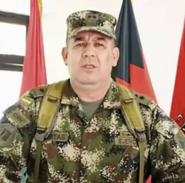 "Se hacen pasar por mi": habló el general Huertas y dijo si tiene que ver con alias 'Calarcá' por información de inteligencia