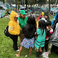 Indígenas Emberá intentarían retomar el Parque Nacional: alerta máxima en Bogotá