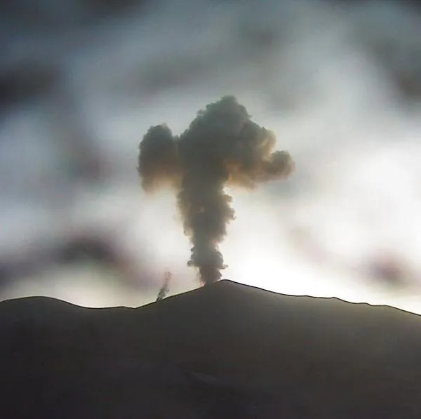 Volcán Puracé alerta naranja: aumento de temperatura y alerta a aerocivil