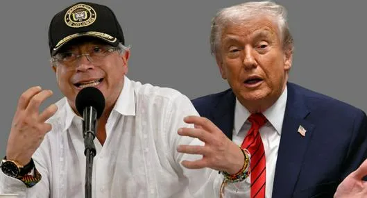 Gustavo Petro responde a Donald Trump luego de que lanzara amenaza sobre Colombia por ser un país productor de drogas.