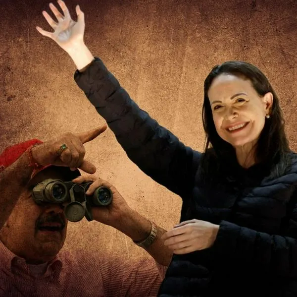 Nicolás Maduro y María Corina Machado 