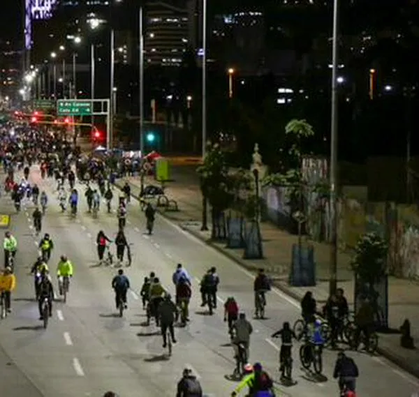 Ciclovía nocturna en Bogotá: estos son los cierres viales para este jueves 11 de diciembre