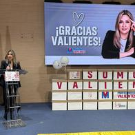 Vicky Dávila llegó con más de 1'300.000 firmas a la Registraduría e inscribió su candidatura. Dijo que se inspiró en María Corina Machado. 
