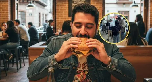 ¿Cuáles son las hamburguesas más ricas de Bogotá? Hay de $14.500 y le hacen fila