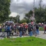 Protestas en la calle 26 de Bogotá que provocaron colapsos y cierres en Transmilenio