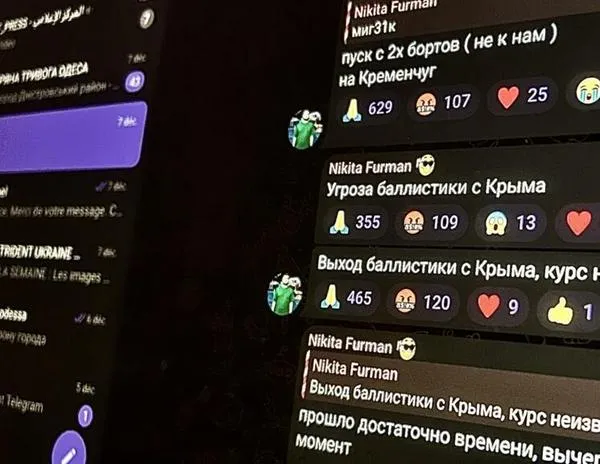 Ucrania: un “pronóstico de drones” en Telegram para alertar a la población de ataques