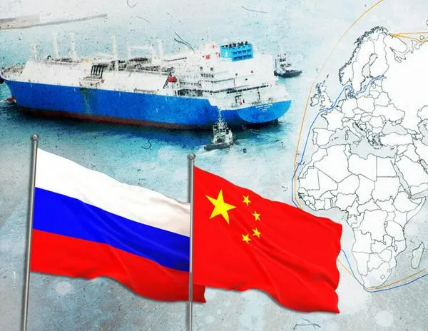 "Ya no se esconden": cómo Rusia está enviando gas natural licuado a China, pese a las sanciones
