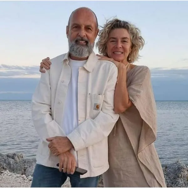 Margarita Rosa de Francisco se casó con Will Van Der Vlugt; es tercer matrimonio