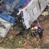 Accidente de bus en Antioquia hoy: se conoce lista de 20 heridos hay 11 menores