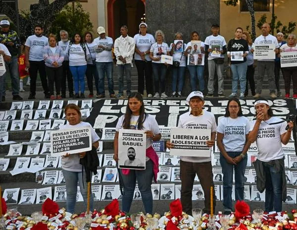 "Navidad sin presos políticos" exigen familiares de unos 900 detenidos en Venezuela