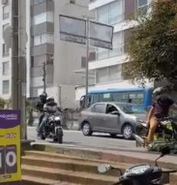 Policía encontró en Palermo a motociclistas que intentaron robar hoy en Manizales 