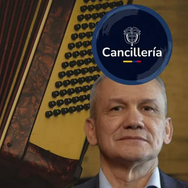 Parranda vallenata Carlos Ramón González Nicaragua: cancillería apareció en logo