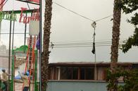 Manizales: la Navidad resiste tres robos al alumbrado público en este parque, la altura es una solución