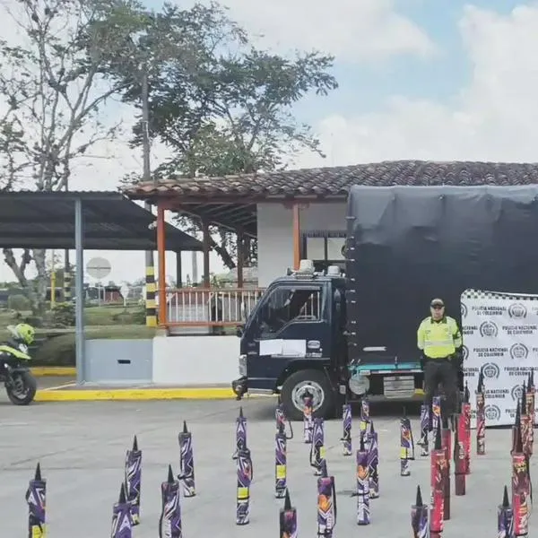 Incautada carga de pólvora en la vía La Línea