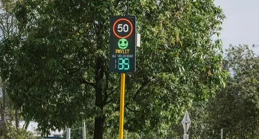 ¿Nuevos sensores que miden la velocidad en Bogotá son para poner multas?