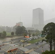 Imagen de lluvias en Bogotá