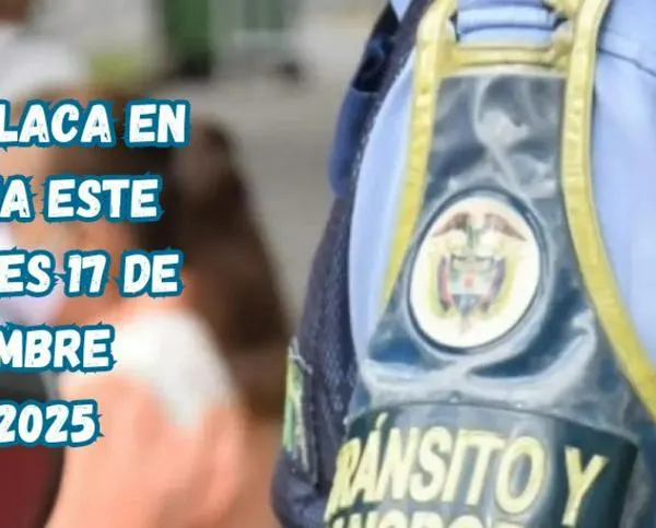 Pico y placa en Armenia (Quindío) este miércoles, 17 de diciembre del 2025