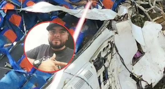 Dan detalles del conductor de bus en que murieron estudiantes en Antioquia