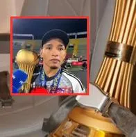 Jermein Zidane salió a cobrar nuevo título del Junior Tienen que ir a dormir