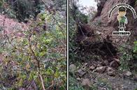 Oriente de Caldas: múltiples derrumbes afectan vías en un municipio, se espera la llegada de maquinaria