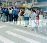 Así fue el día que nació TransMilenio: fotos inéditas de su inauguración hace 25 años