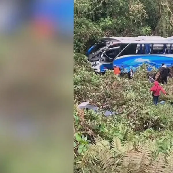 Accidente de bus en la vía entre Bucaramanga y Arauca deja un muerto y varios heridos