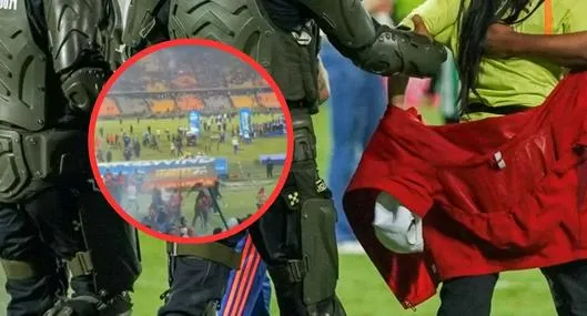 [Video] Se calentó final de Copa BetPlay que Nacional le ganó a Medellín