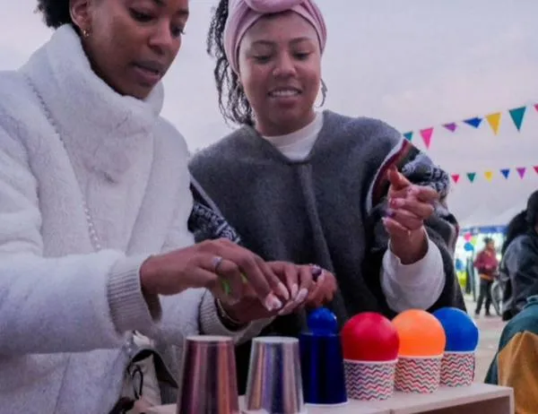 Juego Express llegó al Parque El Tunal para invitar a la ciudadanía a pausar y jugar 